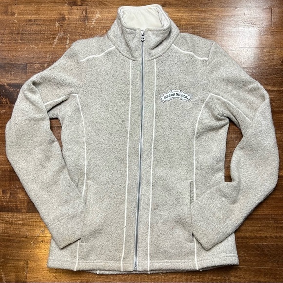 Kuhl Fleece Full Zip Jacket Mountain Culture Sierra Nevada Logo Size Small Flaws - Picture 1 of 12